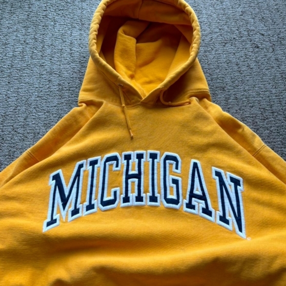 Steve & Barry's Michigan Gold Hoodie